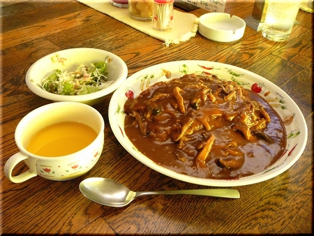 キノコカレー（大辛・山もり）