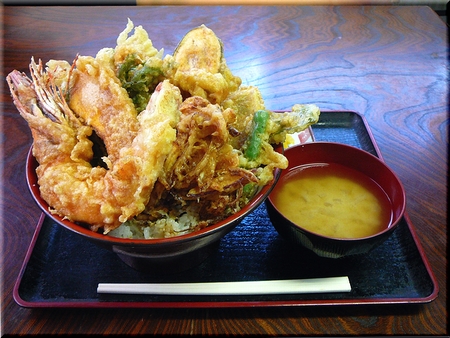 ばんや天丼（大盛り）