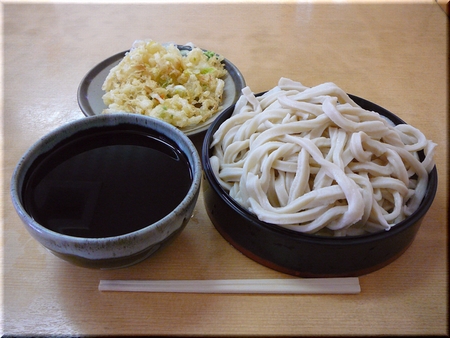 天もりうどん(大盛)