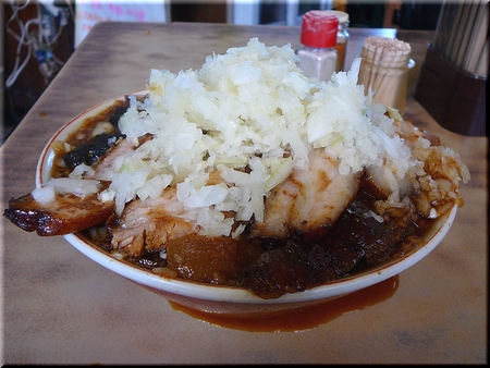 大チャーシューメン+やくみ
