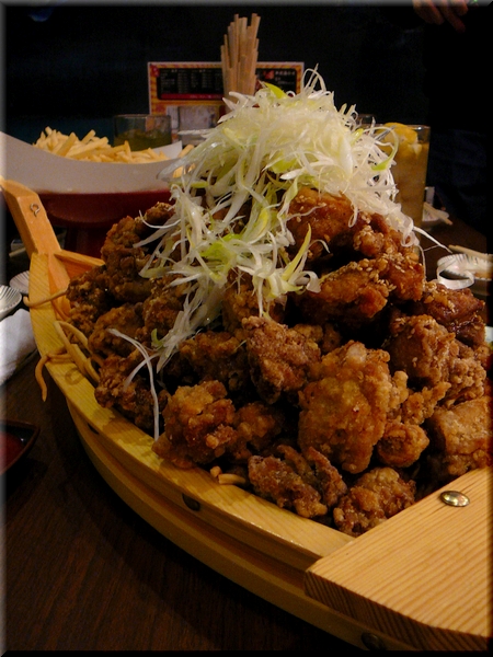 若鶏の唐揚げ(大バカ)