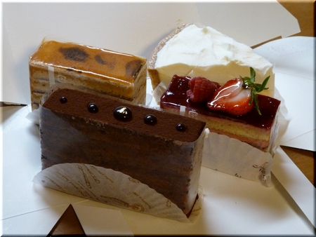 ガトーフランボワーズ ほか３種