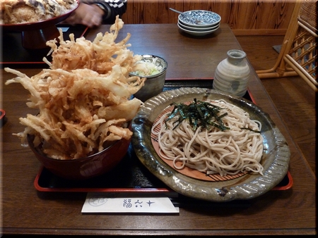 かき揚げ丼セット（そば・冷）