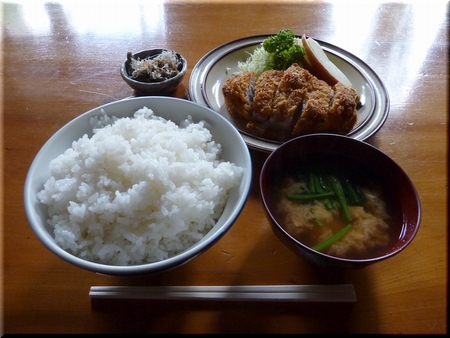 とんかつ定食（大盛り）