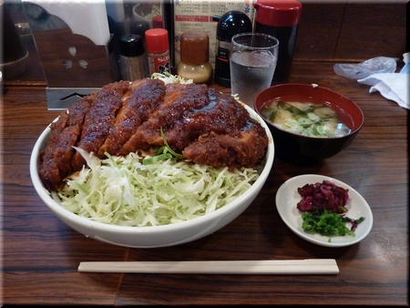 ソースカツ丼（チキン・大盛り）