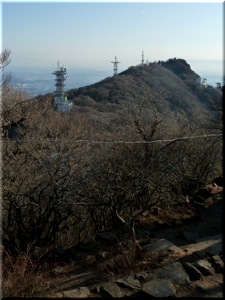 こちら男体山より少し高い女体山