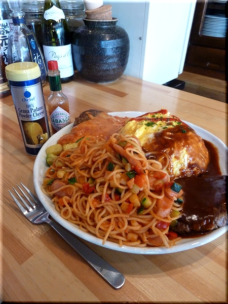 三種全大盛りギガランチ