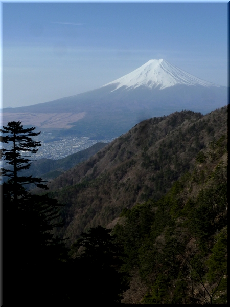 噂に違わぬ景色が望める三つ峠山