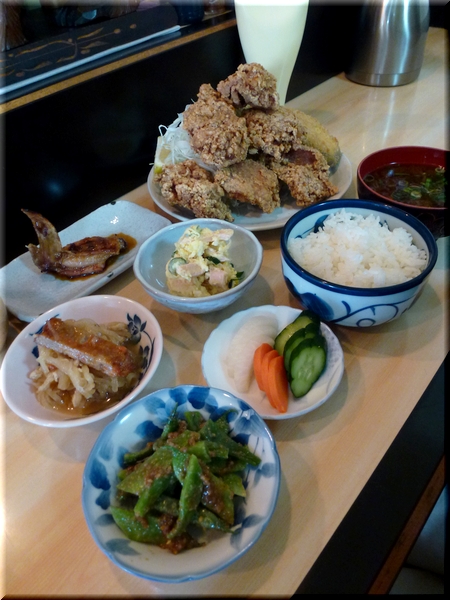 とり唐揚げ定食