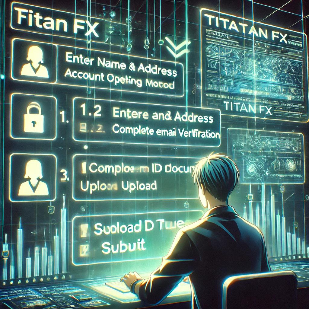Titan FXの口座開設方法を徹底解説！必要書類と手順