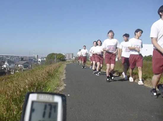 中学校のマラソン大会