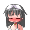カナメ・伏せ目