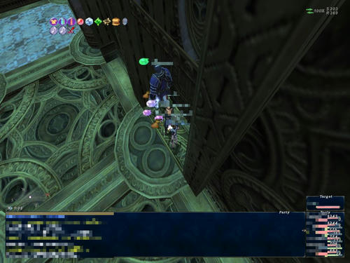 4月17日アラパゴ3層壁際で待機