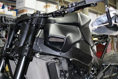CBR954RRエアダクトカバー