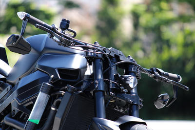 CBR954RR ストリートファイターカスタム フロント周り