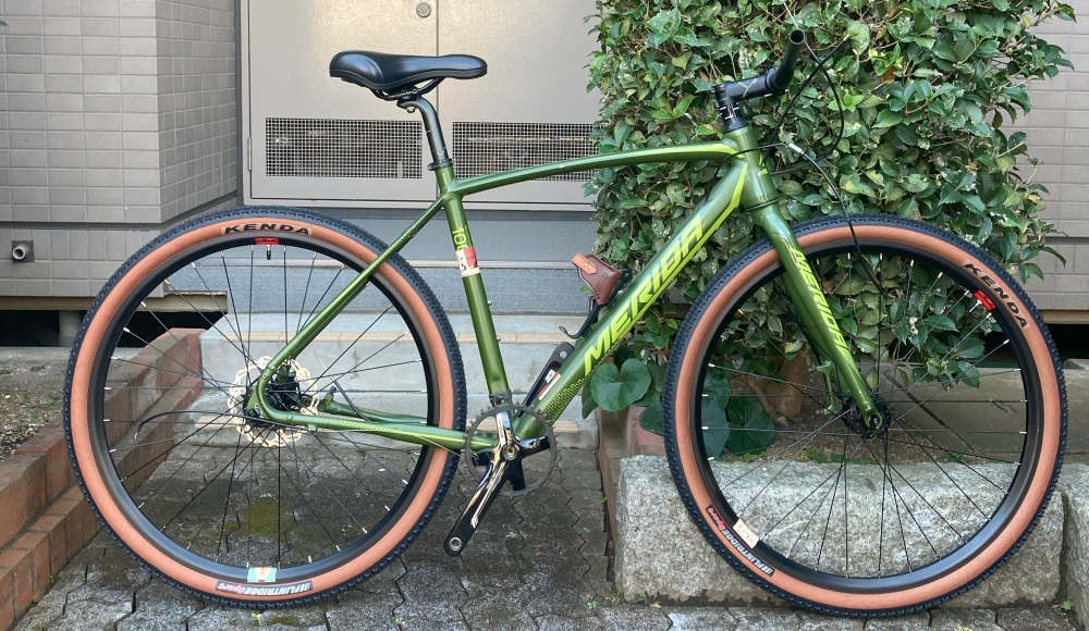 MERIDA ROAD TOURER 100 グラベルカスタム途中