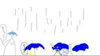 雨だよ･･･！