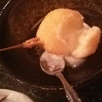 アイスクリームの串揚げ