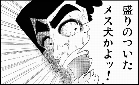 盛りのついたメス犬かよ！