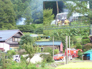 100918_1659_中央道で車両火災（辰野町）