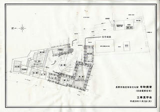 14_寺町商家・旧金箱家住宅（工事見学会案内図）