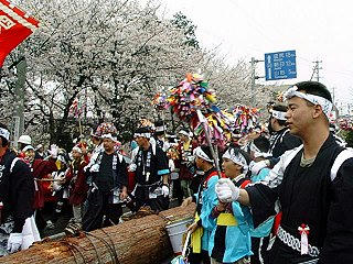 990418_沙田神社御柱大祭・山出し（松本市）