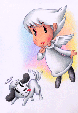 Cute Angel picture - 「Quietly !!」