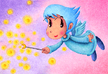 Cute Angel picture - 「Moonlight angel」