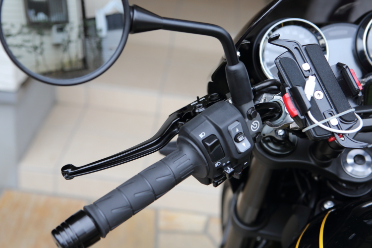 Z900RSにコーケンのメカニカルクラッチホルダーのアヴァンツァを装着