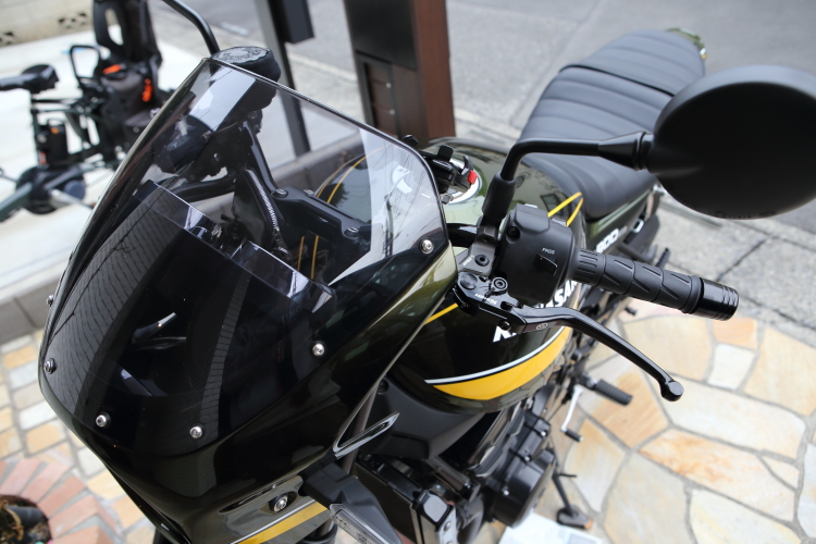 Z900RSにコーケンのメカニカルクラッチホルダーのアヴァンツァを装着