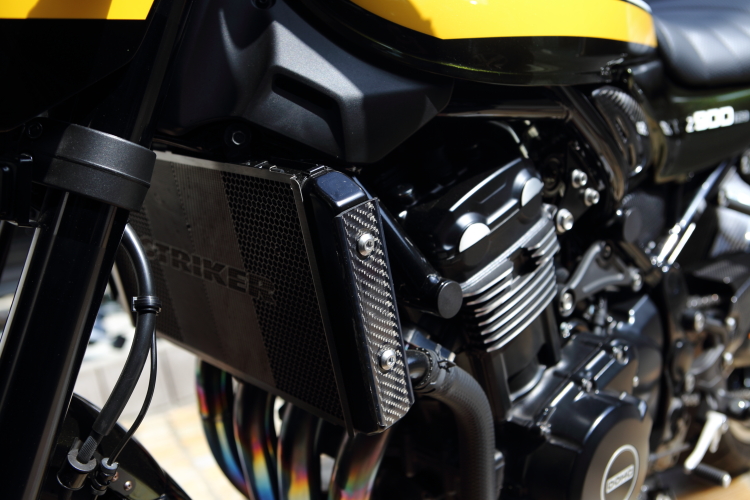 Z900RSのボルトをチタンボルトに交換