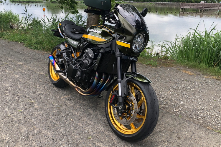 車検前のZ900RS