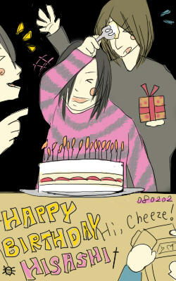HAPPY BIRTHDAY HISASHI!!
