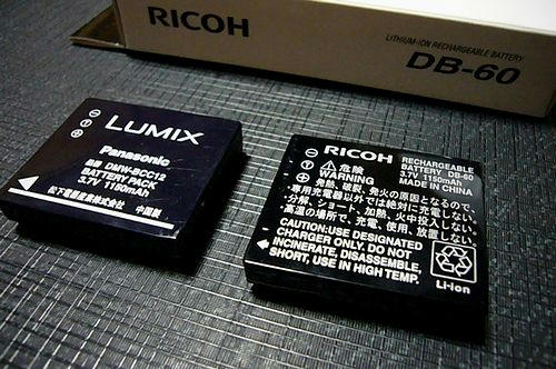 ricoh バッテリー DB60