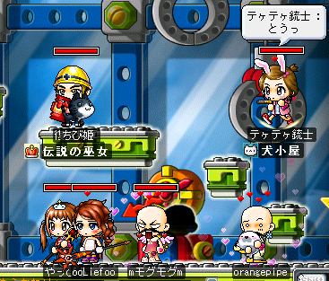 何気にハーレムパーティです　きれいどころばっかり！！！（断固として