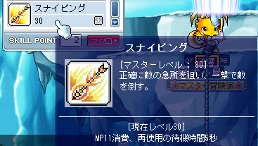スナイピング30に