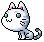 子ねこ（白）