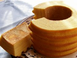 雪印パーラーのバームクーヘン