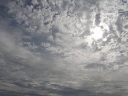 雨上がりの空