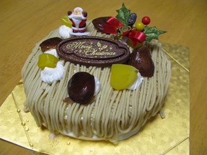 クリスマスモンブラン