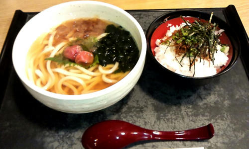 年明けうどん　アジング