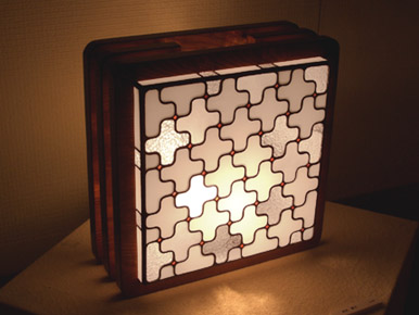 十字模様ランプ12