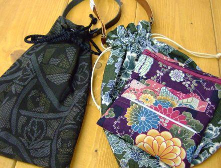 巾着バッグ