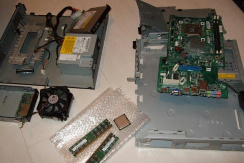 バラバラになったVL300/M