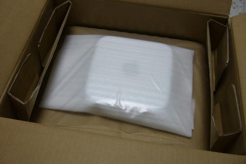 ヤマト運輸のPCパックに梱包されたMacmini