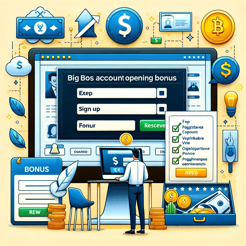 BigBossの口座開設ボーナスを最大50,000円受け取る方法