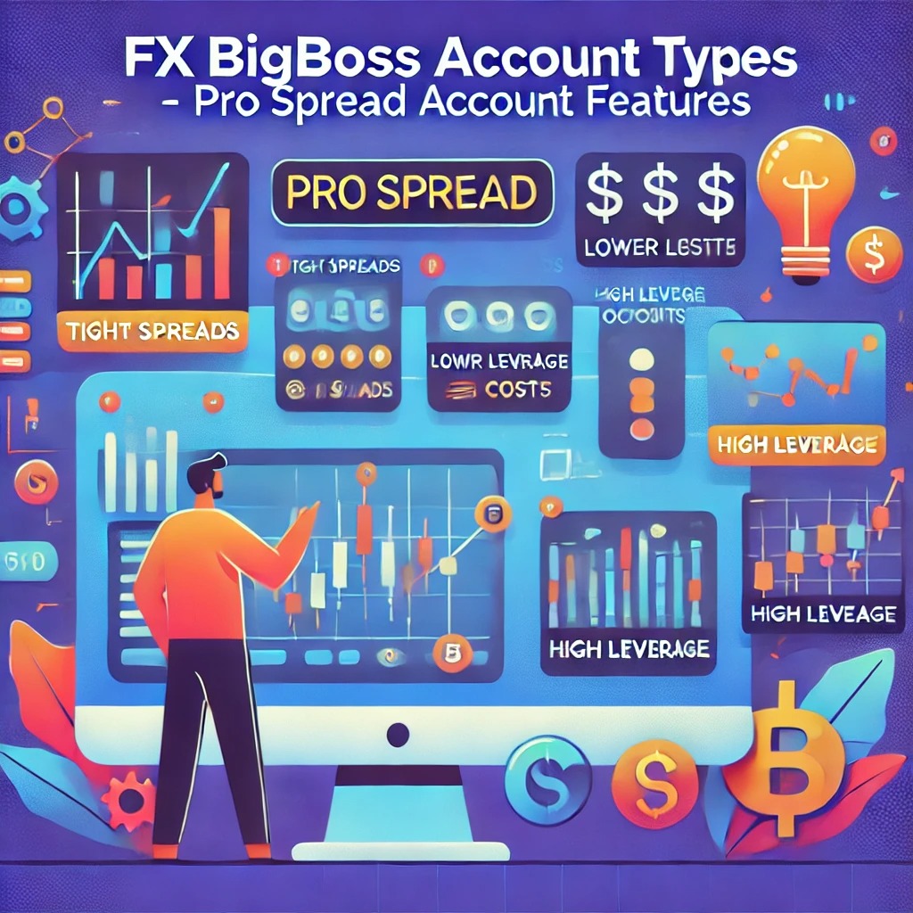 BigBoss プロスプレッド口座の特徴：最大1111倍レバレッジと低スプレッド利用法