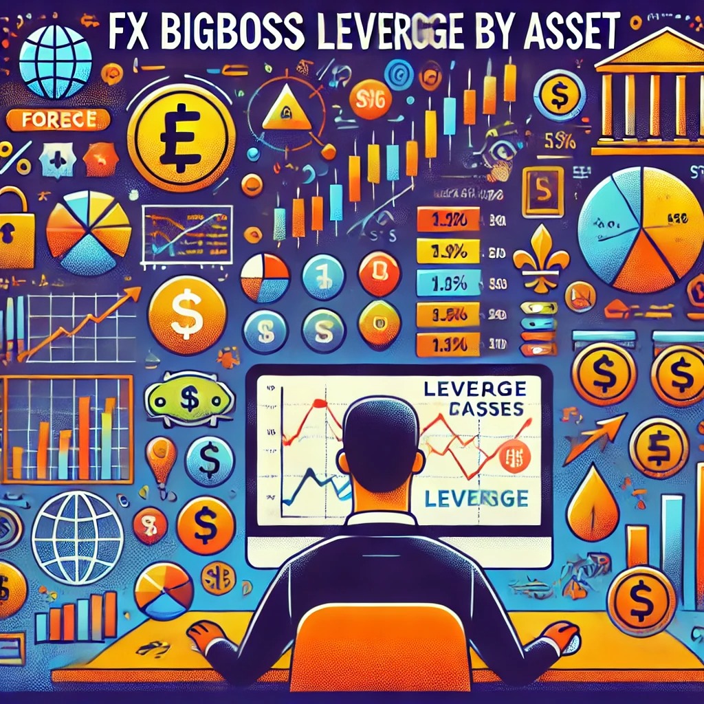 BigBossの資産別レバレッジ詳細：通貨から暗号通貨まで