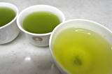 八女茶さえみどり品種水色