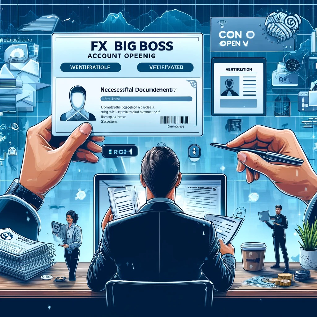 BigBossの口座開設と認証の手順